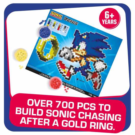 Sonic The Hedgehog Jixelz Remix Sonic And Coin Puzzle Adults  Подаръци и играчки