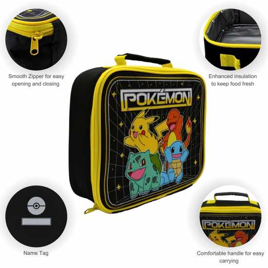 Чанта За Храна Pokemon Hox Pokemon Lunch Bag/box  