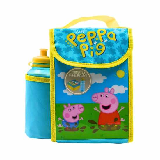 Чанта За Храна Peppa Pig Peppa Pig Lunch Bag Set  Портфейли
