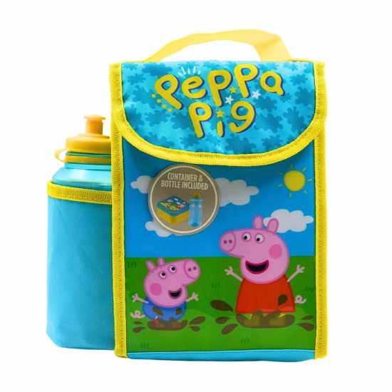 Чанта За Храна Peppa Pig Peppa Pig Lunch Bag Set  Портфейли