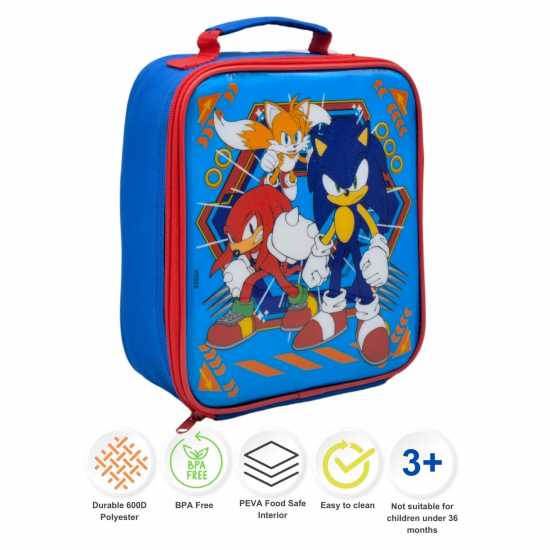 Чанта За Храна Sonic The Hedgehog Sonic The Hedgehog Insulated Lunch Bag  Портфейли