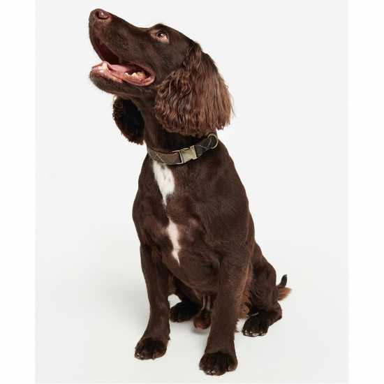 Barbour Reflective Tartan Dog Collar  