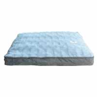 Waggy Tails Deluxe Sherpa Pet Bed Grey Магазин за домашни любимци
