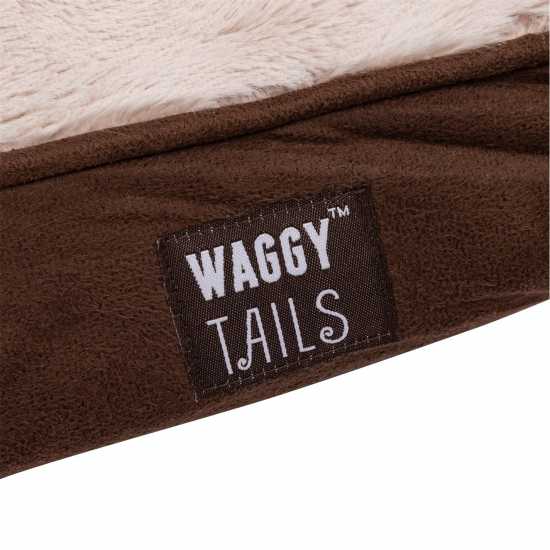 Waggy Tails Waggy Deluxe Sherpa Pet Bed  Магазин за домашни любимци