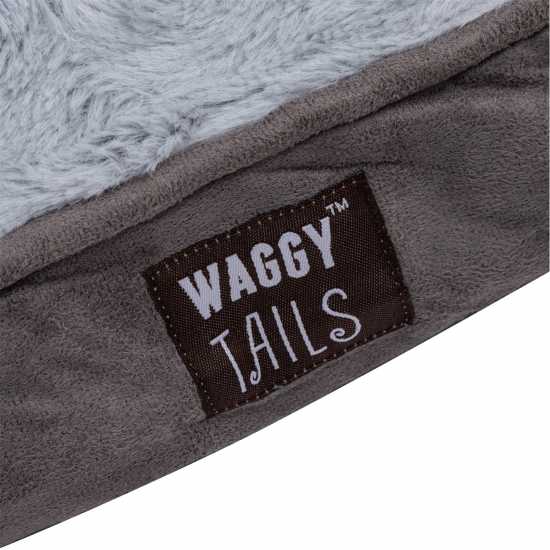 Waggy Tails Waggy Deluxe Sherpa Pet Bed  Магазин за домашни любимци