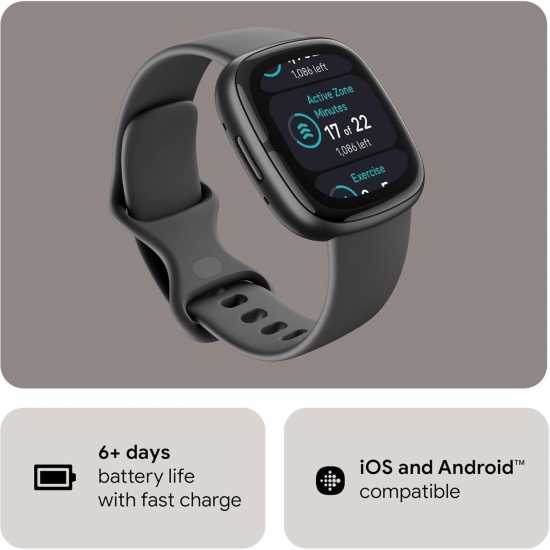 2 Health And Fitness Smartwatch With Built-In Gps Advanced Health Features Up To 6 Days Batt 2 Health And Fitness Smartwatch With Built-In Gps Advanced Health Features Up To 6 Days Batt