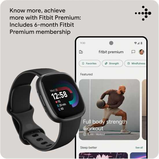 Versa 4 Black/ Graphite Versa 4 Black/ Graphite
