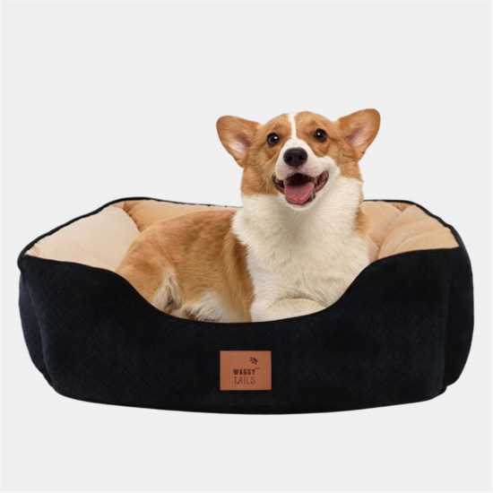 Waggy Tails Xl Square Pet Bed  