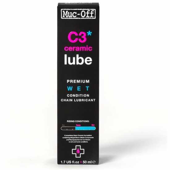 Muc-Off C3 Ceramic Wet Lube - 120Ml  Велосипедна поддръжка и безопасност