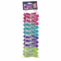 Mega Value Store Stanford Home Flower Clothes Pegs 24 Pack  Домашни стоки