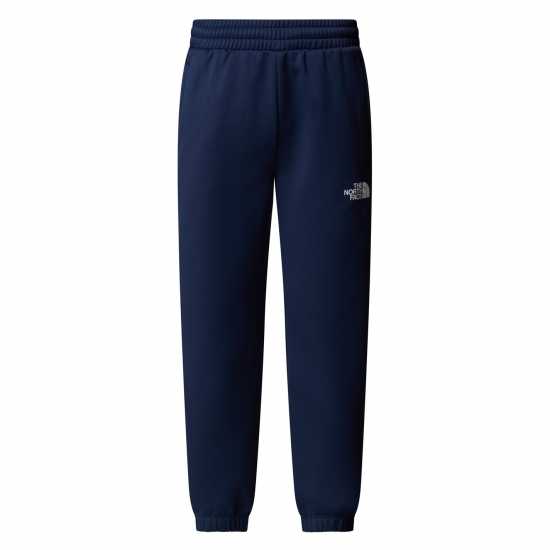 The North Face Kids' Reaxion Summit Navy Closed Hem Fleece Joggers  