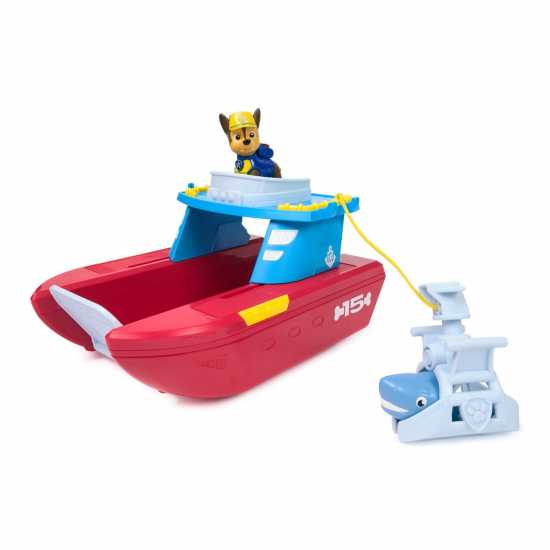 Paw Patrol Sea Patroller Playset With Chase And Shark Figure  