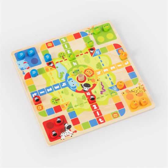 Tooky Toy 2 In 1 Game: Parchis & Oca  