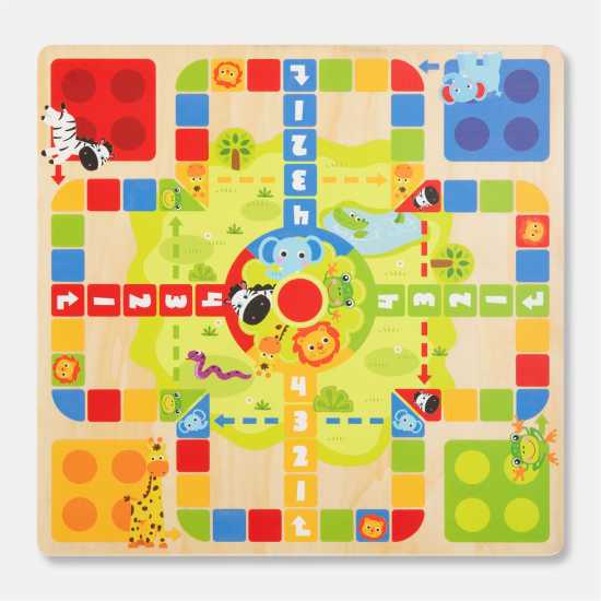 Tooky Toy 2 In 1 Game: Parchis & Oca  