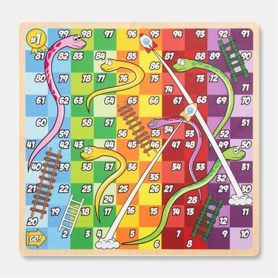 Tooky Toy 2 In 1 Game: Parchis & Oca  
