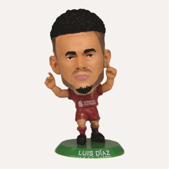 Футболни аксесоари Soccerstarz Officially Licensed Liverpool Figures Luis Diaz Soccerstarz Officially Licensed Liverpool Figures Luis Diaz Футболни аксесоари