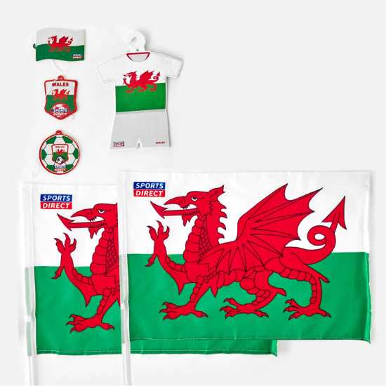 Team Car Set Уелс Футболни аксесоари