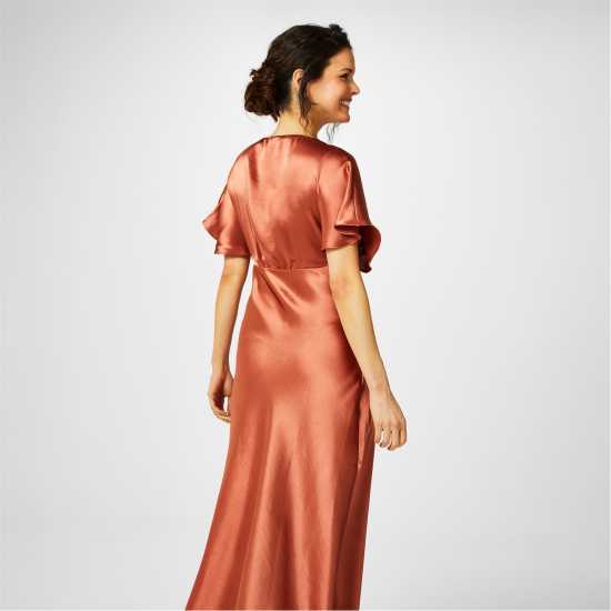 Дамски поли и рокли Biba Bridesmaid Satin Maxi Dress Ръст Biba Bridesmaid Satin Maxi Dress Ръст Дамски поли и рокли