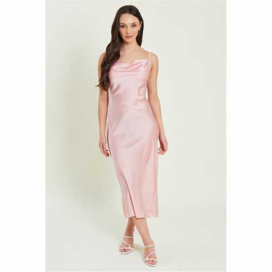 Be You Women's Satin Maxi Dress Be You Women's Satin Maxi Dress