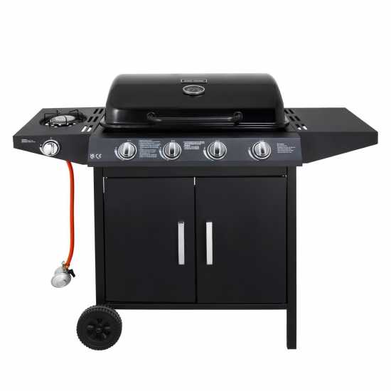 George Foreman George Foreman 4 Burner Bbq With Sideplate  