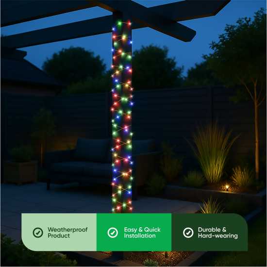 Streetwize Solar Lights Пастелни цветове 