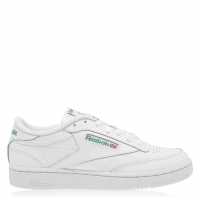 Reebok Club C 85 Trainers Mens White/Green Мъжки маратонки