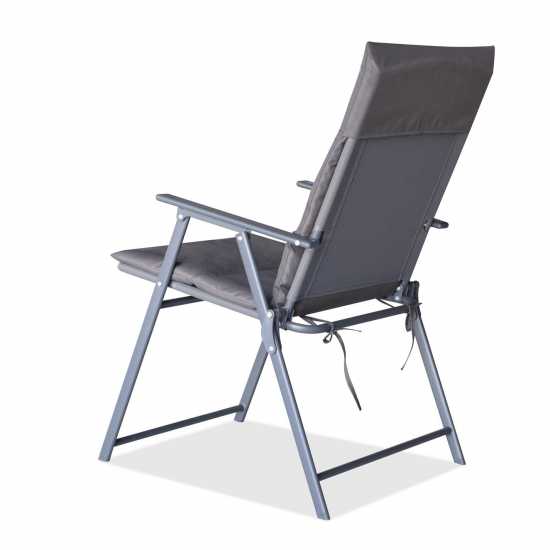 Pair Of Shanghai Foldable Chairs Anthracite Лагерни маси и столове