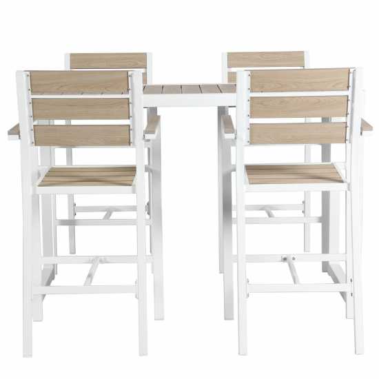 Лагерни маси и столове Studio Santorini 5 Piece Bar Set Studio Santorini 5 Piece Bar Set Лагерни маси и столове