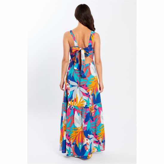 Дамски поли и рокли Be You Tie Back Maxi Dress Цветно Be You Tie Back Maxi Dress Цветно Дамски поли и рокли