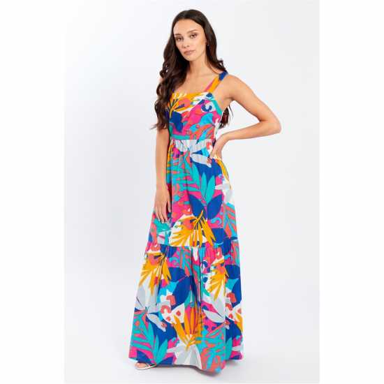 Дамски поли и рокли Be You Tie Back Maxi Dress Цветно Be You Tie Back Maxi Dress Цветно Дамски поли и рокли