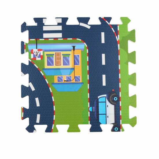 Eddy Toys Traffic 30X30Cm Playmat Eddy Toys Traffic 30X30Cm Playmat