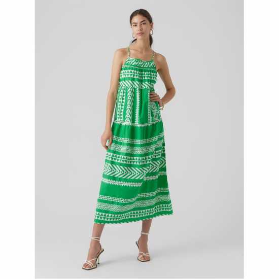 Vero Moda Women's Maxi Dress Ярко зелено Vero Moda Women's Maxi Dress Ярко зелено