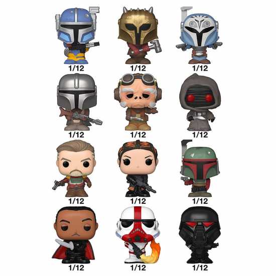 Bitty Pop: Star Wars Mandalorian Assortment  