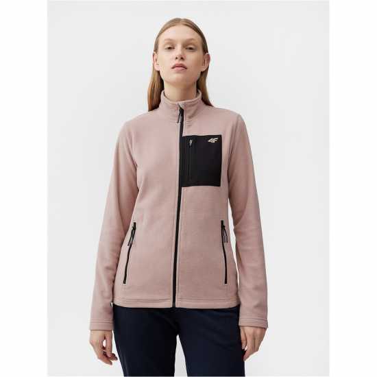 Regular Fleece With Stand-Up Collar Regular Fleece With Stand-Up Collar