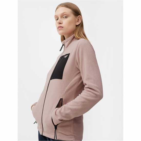 Regular Fleece With Stand-Up Collar Regular Fleece With Stand-Up Collar