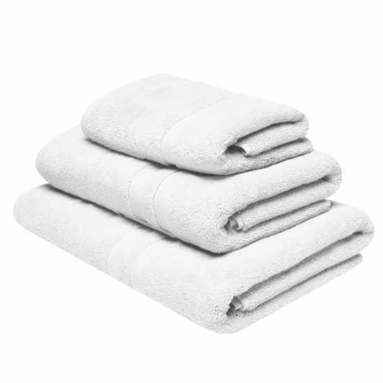 Hotel Collection Supima Bath Sheet Бяло Хавлиени кърпи