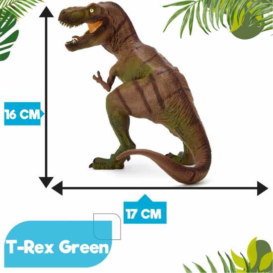 Zappi Co Dino Figure - T-Rex Green / Black Zappi Co Dino Figure - T-Rex Green / Black