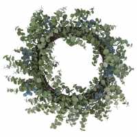 Венец С Плодове Eucalyptus & Berry Wreath  Коледна украса