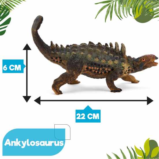 Zappi Co Dino Figure - Ankylosaurus  