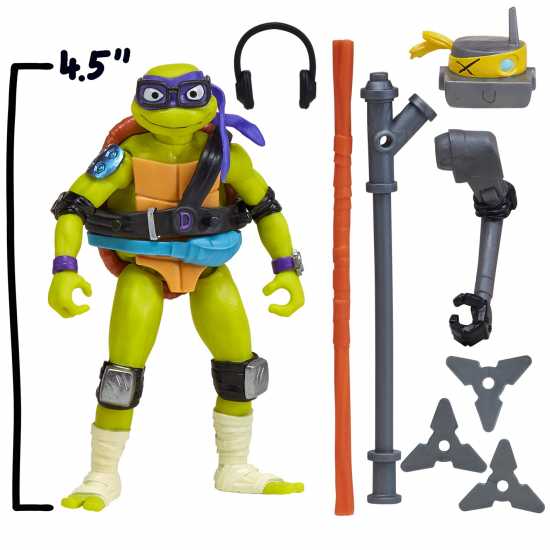 Tales Of Teenage Mutant Ninja Turtles: Mutations Mix And Match 4.5-Inch Donatello  