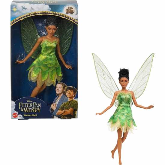 Disney Movie Peter Pan & Wendy Toys Tinker Bell Fairy Doll With Wings  Подаръци и играчки