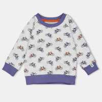 Lilly And Sid Bicycle Crew Sweatshirt  