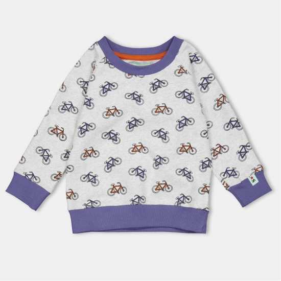 Lilly And Sid Bicycle Crew Sweatshirt  