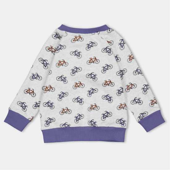 Lilly And Sid Bicycle Crew Sweatshirt  