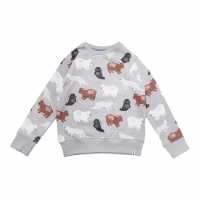 Lilly And Sid Crew Sweatshirt  