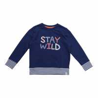 Lilly And Sid Stay Wild Crew Sweatshirt  
