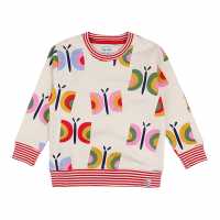 Lilly And Sid Butterfly Crew Sweatshirt  