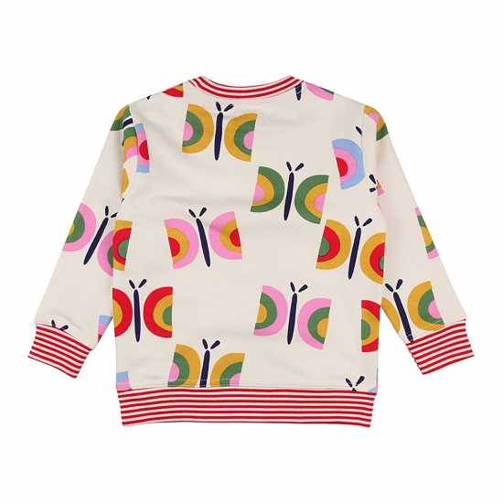 Lilly And Sid Butterfly Crew Sweatshirt  