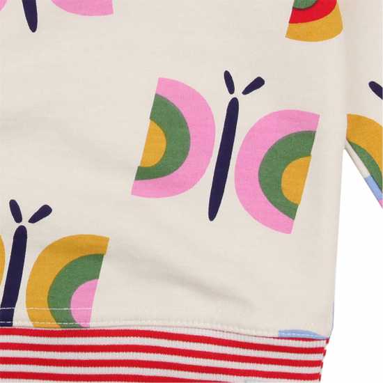 Lilly And Sid Butterfly Crew Sweatshirt  