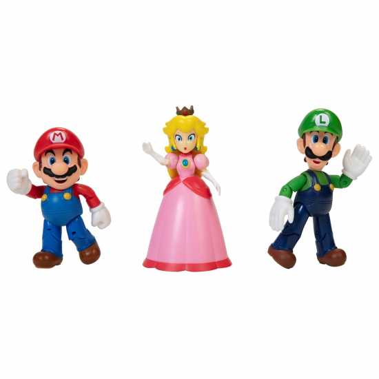 Подаръци и играчки Super Mario Super Mario 4 3 Pack Mushroom Kingdom Diorama Set Super Mario Super Mario 4 3 Pack Mushroom Kingdom Diorama Set Подаръци и играчки